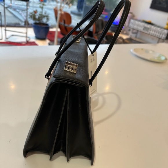 Prada Saffiano Graffiti Girl-Print Satchel Bag - Picture 2 of 9